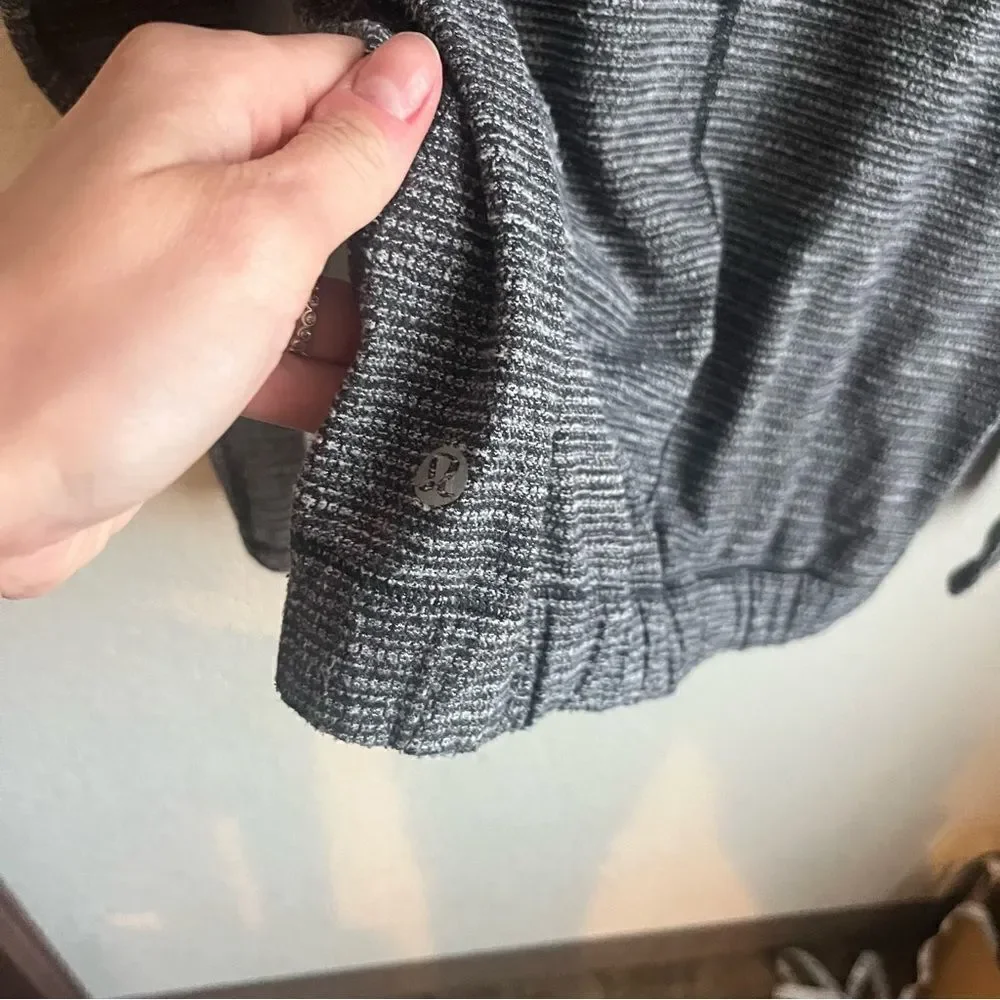 Lululemon Pique Marled Gray Pullover